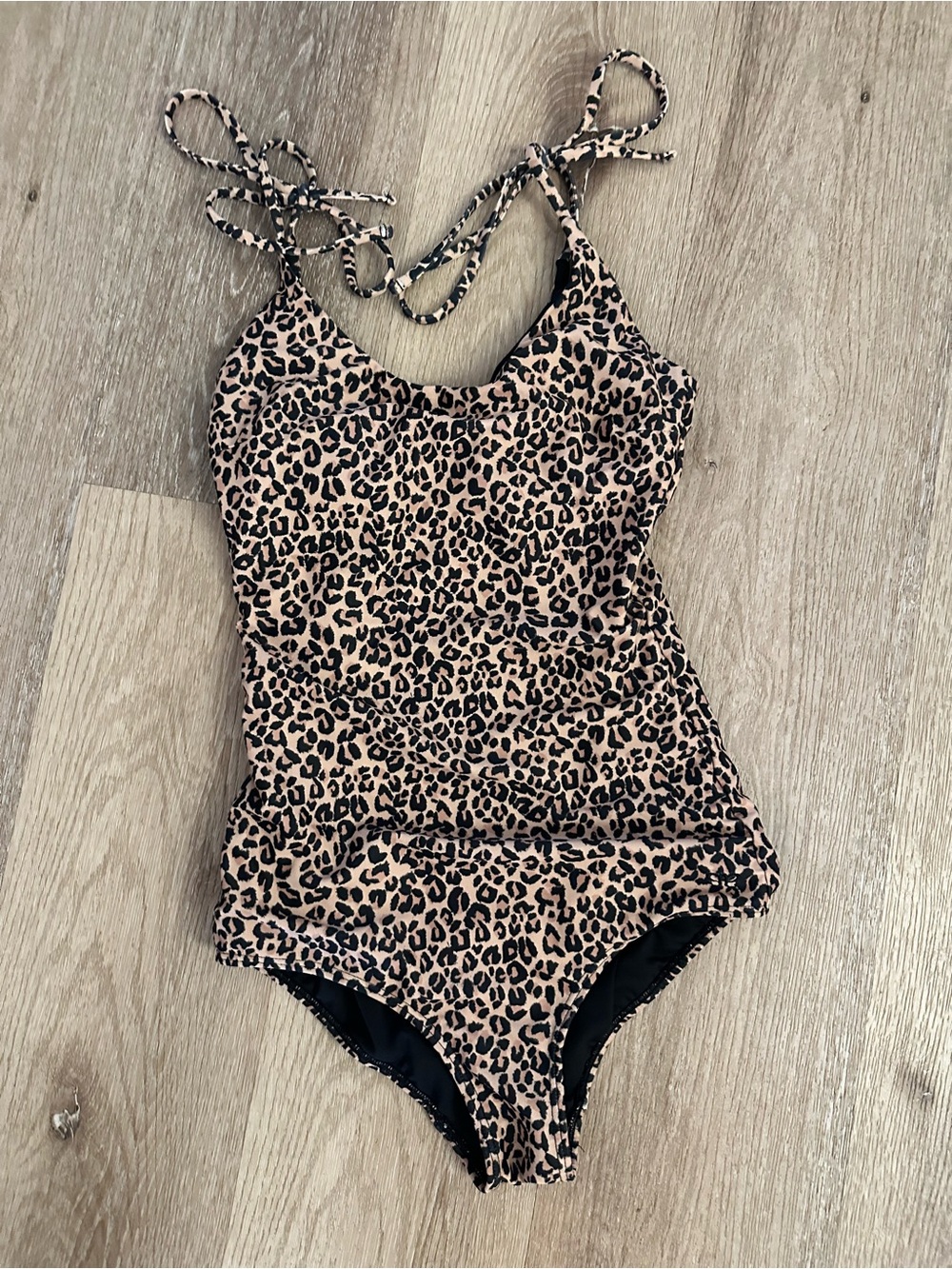 Albion Fit the Charleston One Piece Swimsuit Size XS Leopard Print